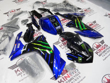 Yamaha R3 Fairings (2015-2018) Black, Blue, Green Monster at KingsMotorcycleFairings.com