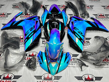 Yamaha R3 Fairings (2015-2018) Chrome Chameleon, Pink, Blue from KingsMotorcycleFairings.com