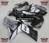Yamaha R3 Fairings (2015-2018) Matte Black, White, Red at KingsMotorcycleFairings.com