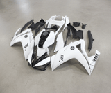 Yamaha R3 Fairings (2015-2018) White Gloss, Black from KingsMotorcycleFairings.com