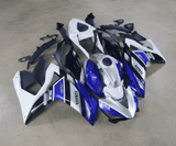 Yamaha R3 Fairings (2015-2018) White, Blue, Black Yamalube at KingsMotorcycleFairings.com