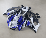 Yamaha R3 Fairings (2015-2018) White, Blue, Black Yamalube from KingsMotorcycleFairings.com