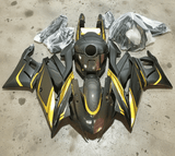 Yamaha R3 Fairings (2019-2021) Carbon Fiber Style, Gold at KingsMotorcycleFairings.com