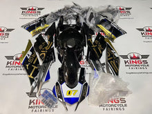 Yamaha R3 Fairings (2022-2024) Black, Gold, Blue at KingsMotorcycleFairings.com