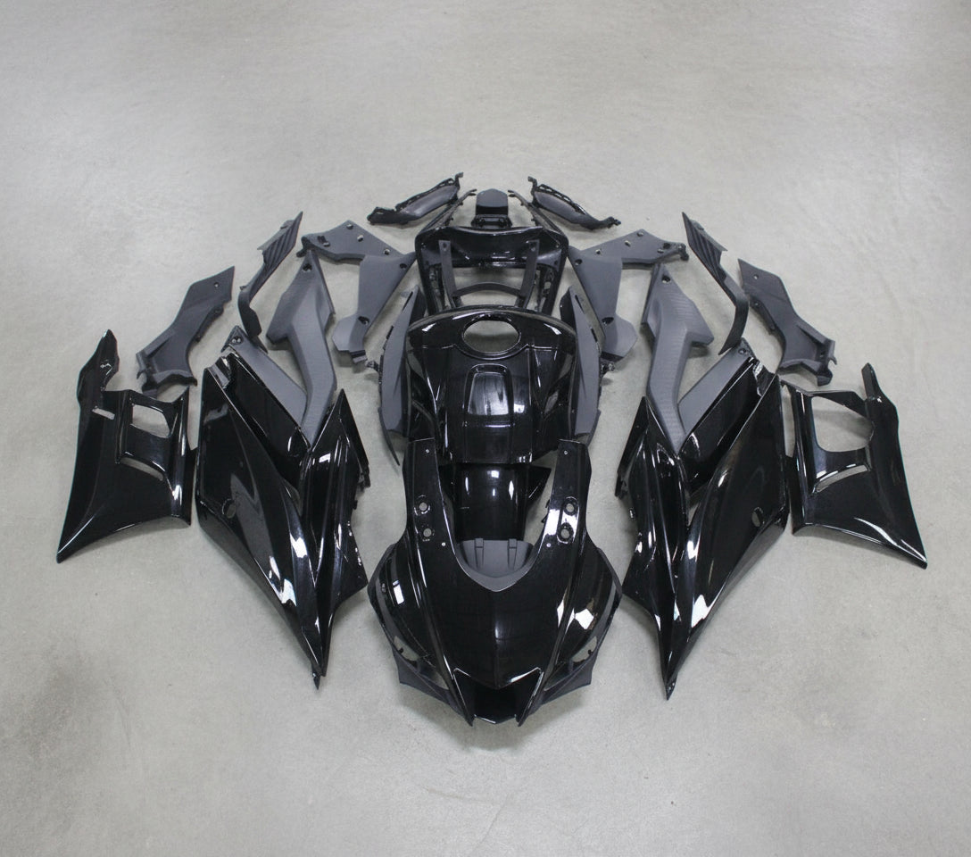 Yamaha R3 Fairings (2022-2024) Black at KingsMotorcycleFairings.com