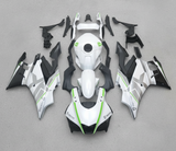 Yamaha R3 Fairings (2022-2024) White, Silver, Green at KingsMotorcycleFairings.com