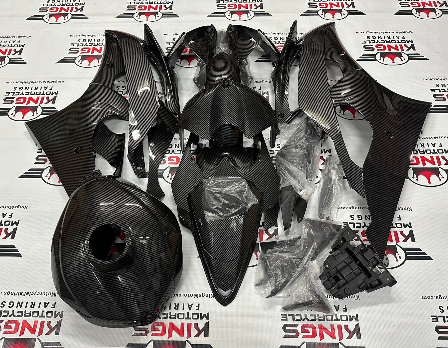Yamaha YZF-R6 Fairing set (2008-2016) Faux Carbon Fiber at KingsMotorcycleFairings.com