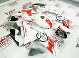 Yamaha R6 Fairing Kit (2008-2016) White, Red, Black Akro Alpine at KingsMotorcycleFairings.com