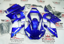 Yamaha R6 Fairings (1998-2002) Blue, White, Silver Exup at KingsMotorcycleFairings.com
