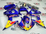 Yamaha YZF-R6 Fairings (2005) Blue Red Bull at KingsMotorcycleFairings.com