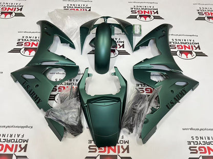 Yamaha R6 Fairings (2005) Green Matte U.S. Army at KingsMotorcycleFairings.com