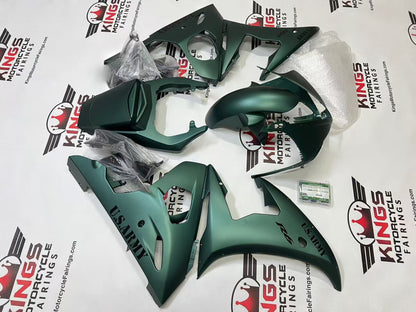 Yamaha R6 Fairings (2005) Green Matte U.S. Army from KingsMotorcycleFairings.com