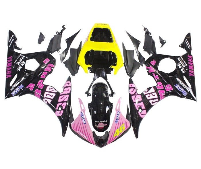 Yamaha R6 Fairings - Pink, Black, Yellow, Rossi | Kings