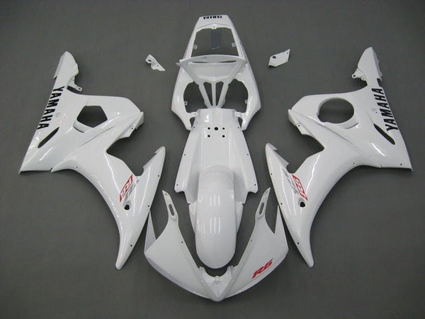 Yamaha R6 Fairings (2005) White, Red, Black, Gray at KingsMotorcycleFairings.com