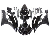 Yamaha R6 Fairings (2006-2007) Black, Matte Black, White at KingsMotorcycleFairings.com