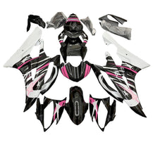 Yamaha YZF-R6 Fairings (2006-2007) Black, Pink, White, Stars at KingsMotorcycleFairings.com