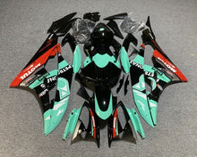 Yamaha R6 Fairings (2006-2007) Black, Turquoise, Red, Petronas at KingsMotorcycleFairings.com