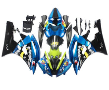 Yamaha R6 Fairings (2006-2007) Blue, Black, Jaws at KingsMotorcycleFairings.com