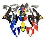 Yamaha R6 Fairings (2006-2007) Blue, Red, Black, Creature at KingsMotorcycleFairings.com