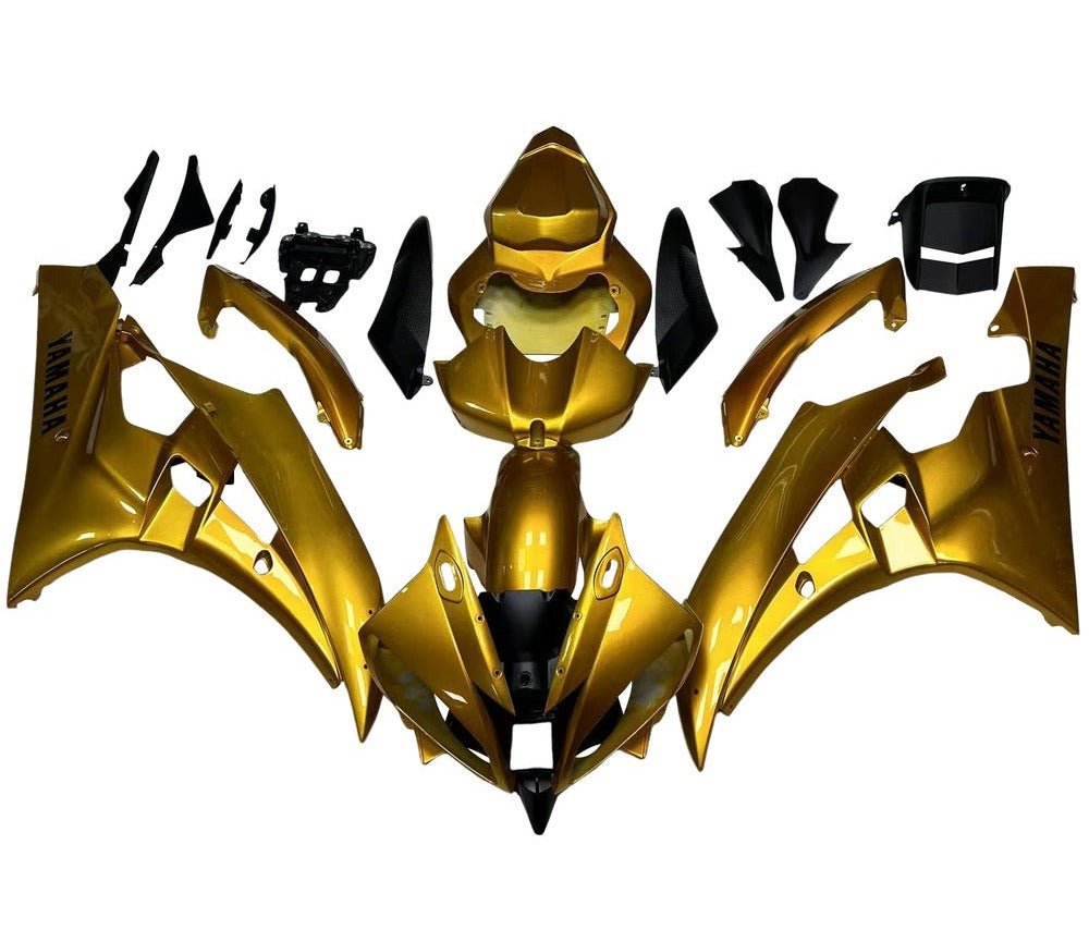 Yamaha R6 Fairings (2006-2007) Gold at KingsMotorcycleFairings.com