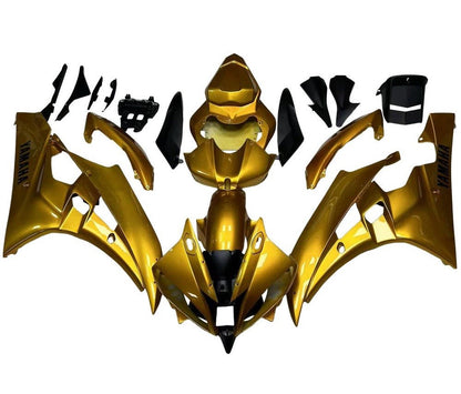 Yamaha YZF-R6 Fairings (2006-2007) Gold at KingsMotorcycleFairings.com
