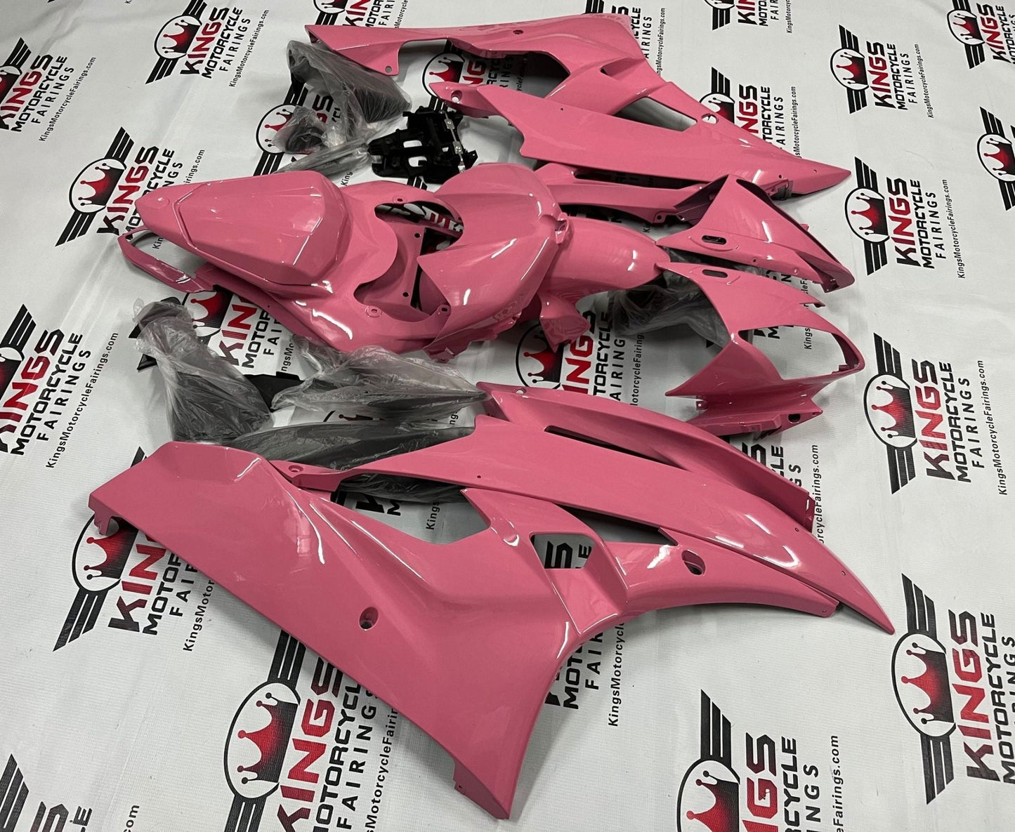Yamaha YZF-R6 Fairings (2006-2007) Light Pink from KingsMotorcycleFairings.com