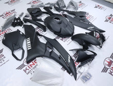 Yamaha R6 Fairings (2006-2007) Matte Black, White from KingsMotorcycleFairings.com