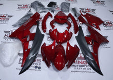 Yamaha R6 Fairings (2006-2007) Red, Matte Black, Gray at KingsMotorcycleFairings.com