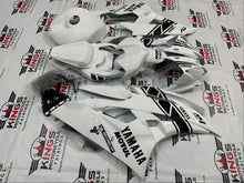 Yamaha R6 Fairings (2006-2007) White, Black Motul at KingsMotorcycleFairings.com