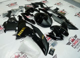 Yamaha YZF-R6 Fairings (2008-2016) Black, Matte Black, Gold at KingsMotorcycleFairings.com