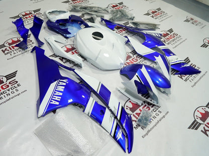 Yamaha R6 Fairings (2008-2016) Blue, White, Silver, Black at KingsMotorcycleFairings.com