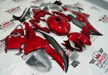Yamaha R6 Fairings (2008-2016) Dark Candy Red, Matte Black at KingsMotorcycleFairings.com
