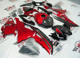 Yamaha R6 Fairings (2008-2016) Dark Red, Faux Carbon Fiber at KingsMotorcycleFairings.com