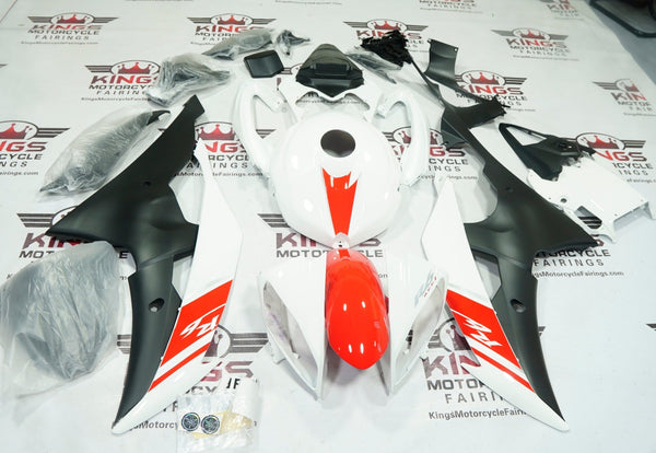Yamaha R6 Fairings (2008-2016) White, Red, Matte Black, Silver at KingsMotorcycleFairings.com