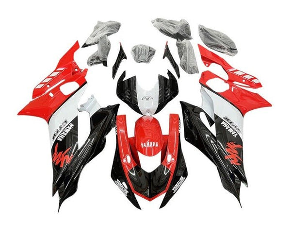 Yamaha R6 Fairings (2017-2022) Black, Red, White Yamalube at KingsMotorcycleFairings.com