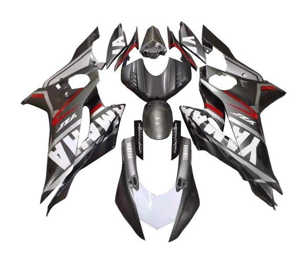 Yamaha R6 Fairings (2017-2022) Black, Silver, White, Red at KingsMotorcycleFairings.com