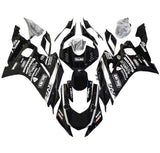 Yamaha R6 Fairings (2017-2022) Black, White, Ohlins at KingsMotorcycleFairings.com.