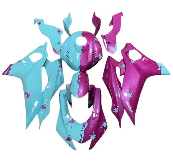 Yamaha R6 Fairings (2017-2022) Blue, Pink, Split, Splash at KingsMotorcycleFairings.com
