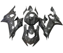 Yamaha R6 Fairings (2017-2022) Faux Forged Carbon Fiber at KingsMotorcycleFairings.com