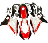 Yamaha R6 Fairings (2017-2022) Gloss Red, Black, White at KingsMotorcycleFairings.com
