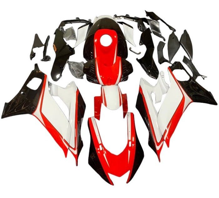 Yamaha YZF-R6 Fairings (2017-2022) Gloss Red, Black, White at KingsMotorcycleFairings.com