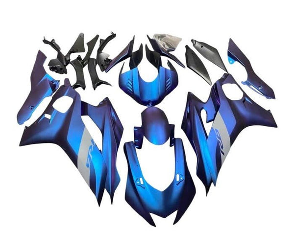 Yamaha R6 Fairings (2017-2022) Matte Chameleon Blue, Purple at KingsMotorcycleFairings.com