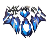Yamaha YZF-R6 Fairings (2017-2022) Matte Chameleon Blue, Purple at KingsMotorcycleFairings.com