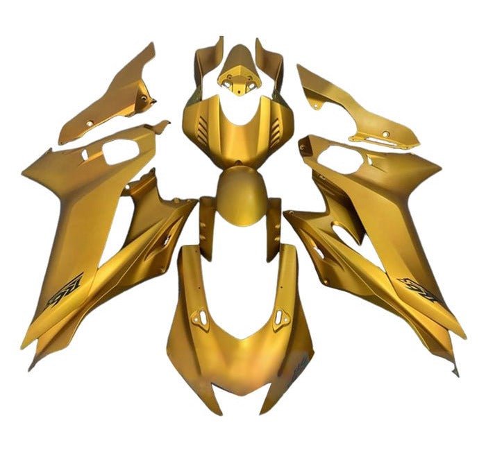 Yamaha R6 Fairings (2017-2022) Matte Gold at KingsMotorcycleFairings.com