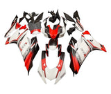 Yamaha R6 Fairings (2017-2022) Matte White, Red, Black at KingsMotorcycleFairings.com