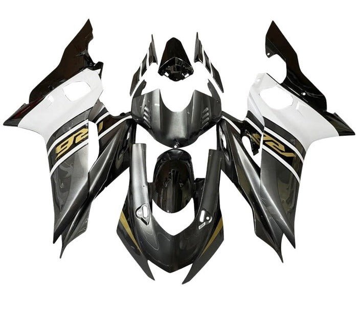 Yamaha YZF-R6 Fairings (2017-2022) Silver, White, Black, Gold at KingsMotorcycleFairings.com