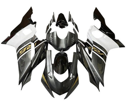 Yamaha YZF-R6 Fairings (2017-2022) Silver, White, Black, Gold at KingsMotorcycleFairings.com