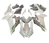 Yamaha YZF-R6 Fairings (2017-2022) White, Silver, Neon Yellow at KingsMotorcycleFairings.com