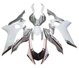 Yamaha R6 Fairings (2017-2022) White, Silver, Red, Faux Carbon Fiber at KingsMotorcycleFairings.com