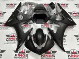 Yamaha R6 (2005) All Matte Black Fairings at KingsMotorcycleFairings.com